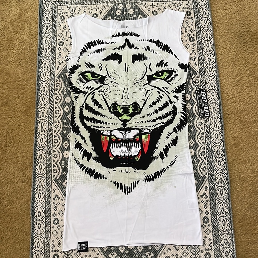 Drop Dead Snow Tiger Dress